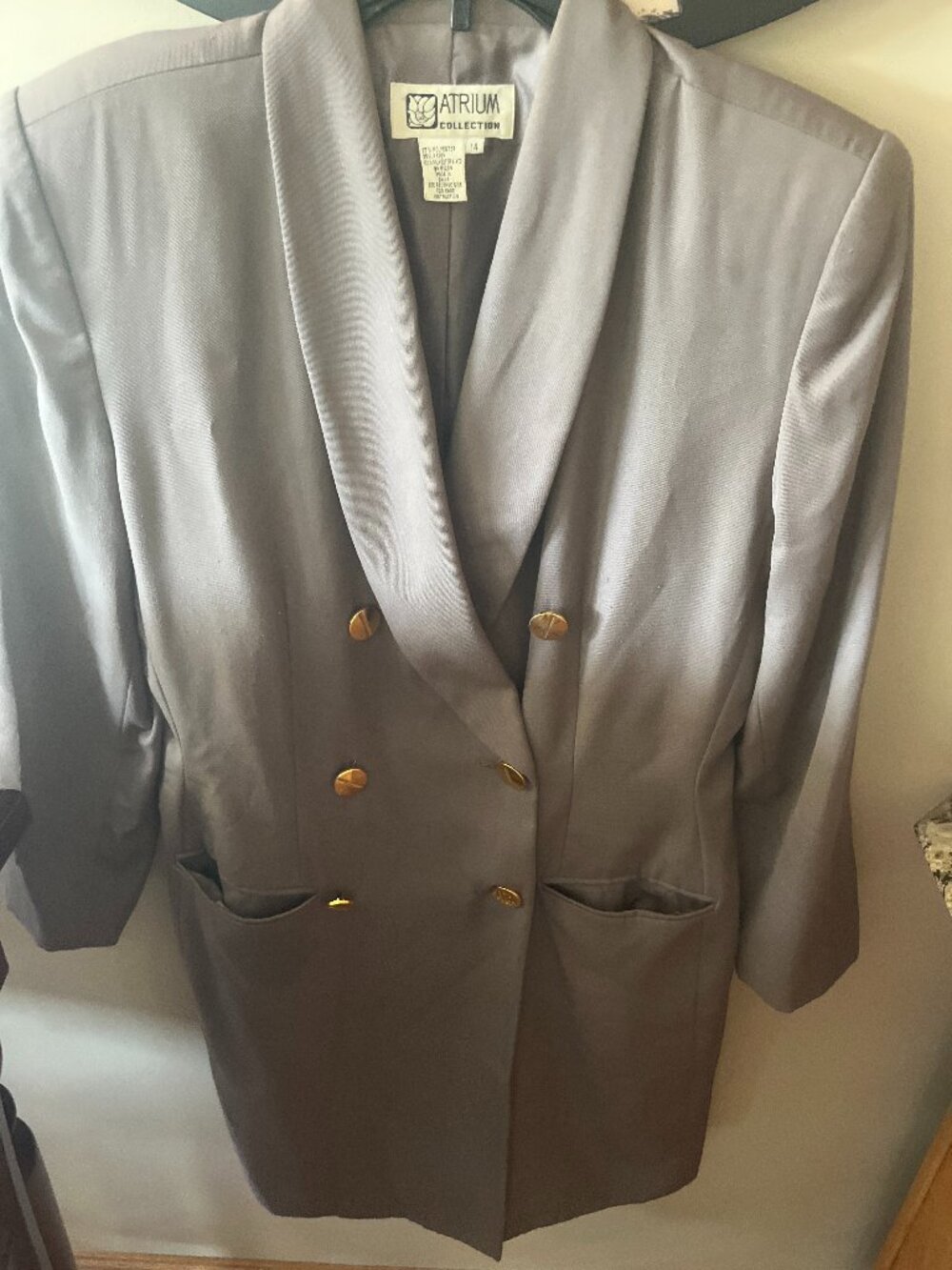 Atrium Coat Dress - Khaki - Size 14